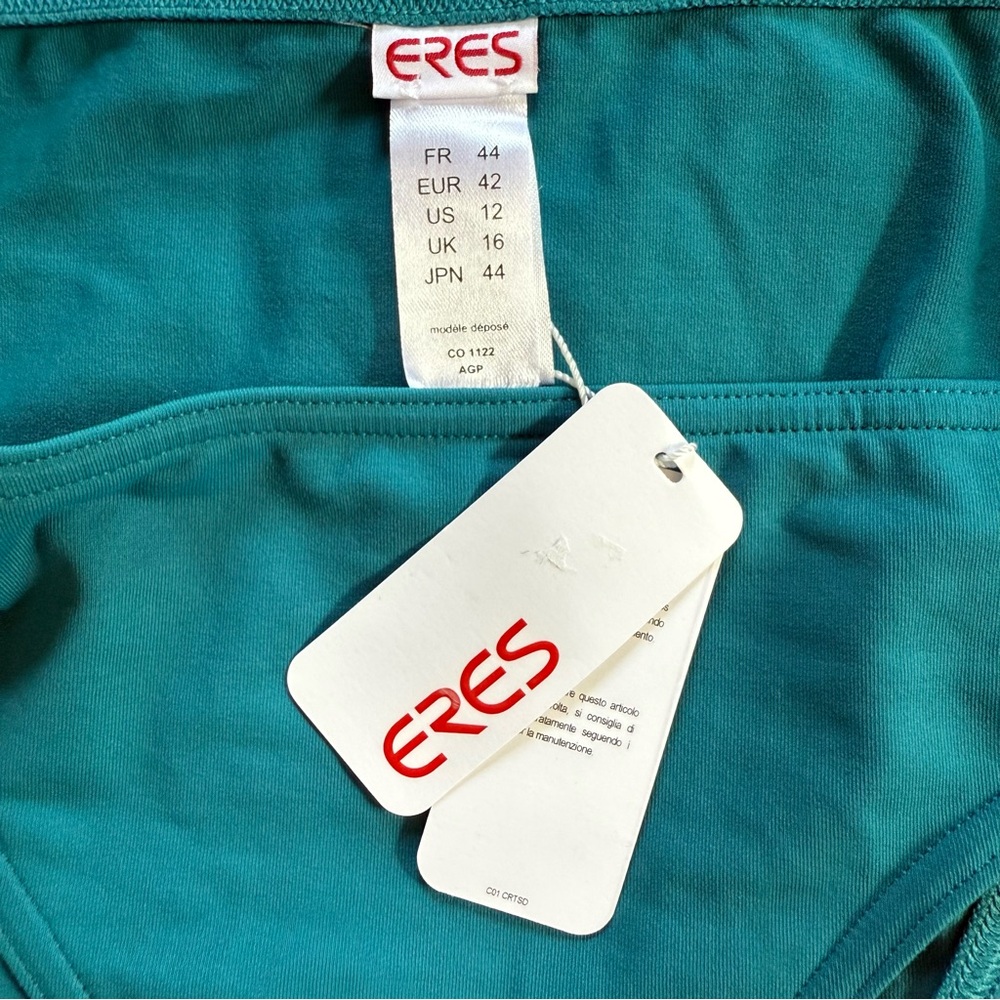 NEW Eres Teal Bikini Bottom Buckle Spy Belt US 12 - Picture 4 of 5